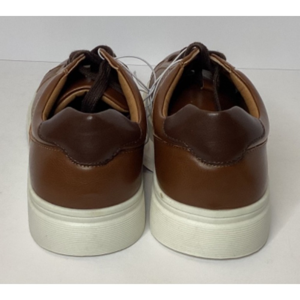 Steve Madden Men's  P-Spruce Lace Up Sneaker Shoe Size 8 Cognac NIB - Picture 5 of 5